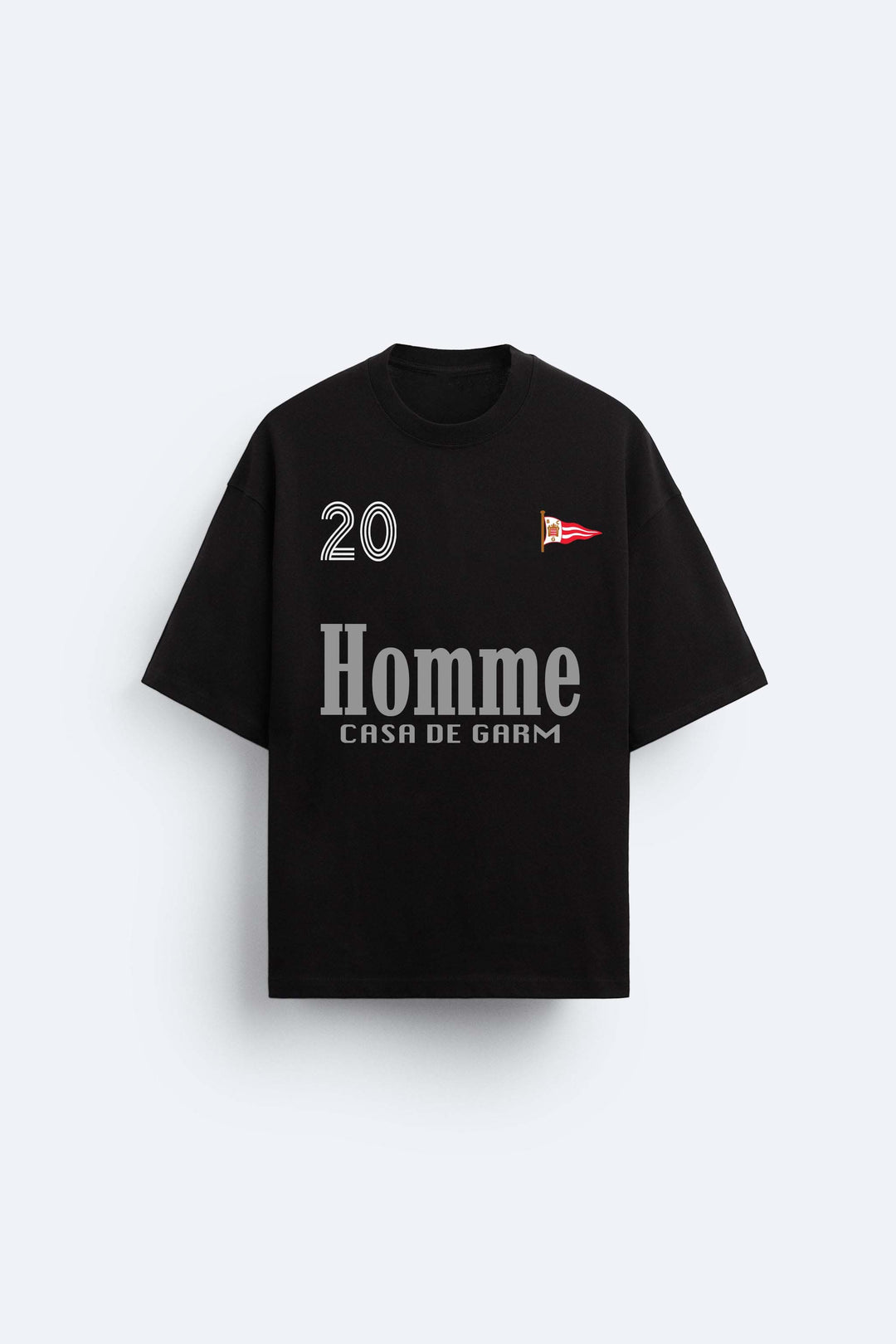 Garm Island Homme T-shirt in black