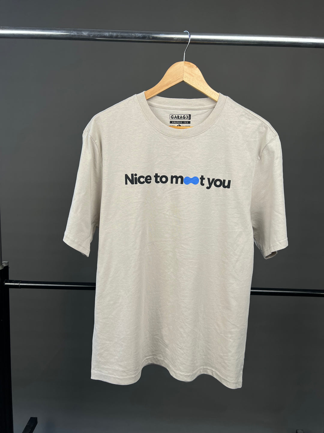 Garage nice to meet you t-shirt