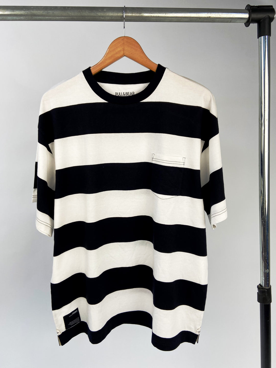 Pull&Bear bar striped t-shirt