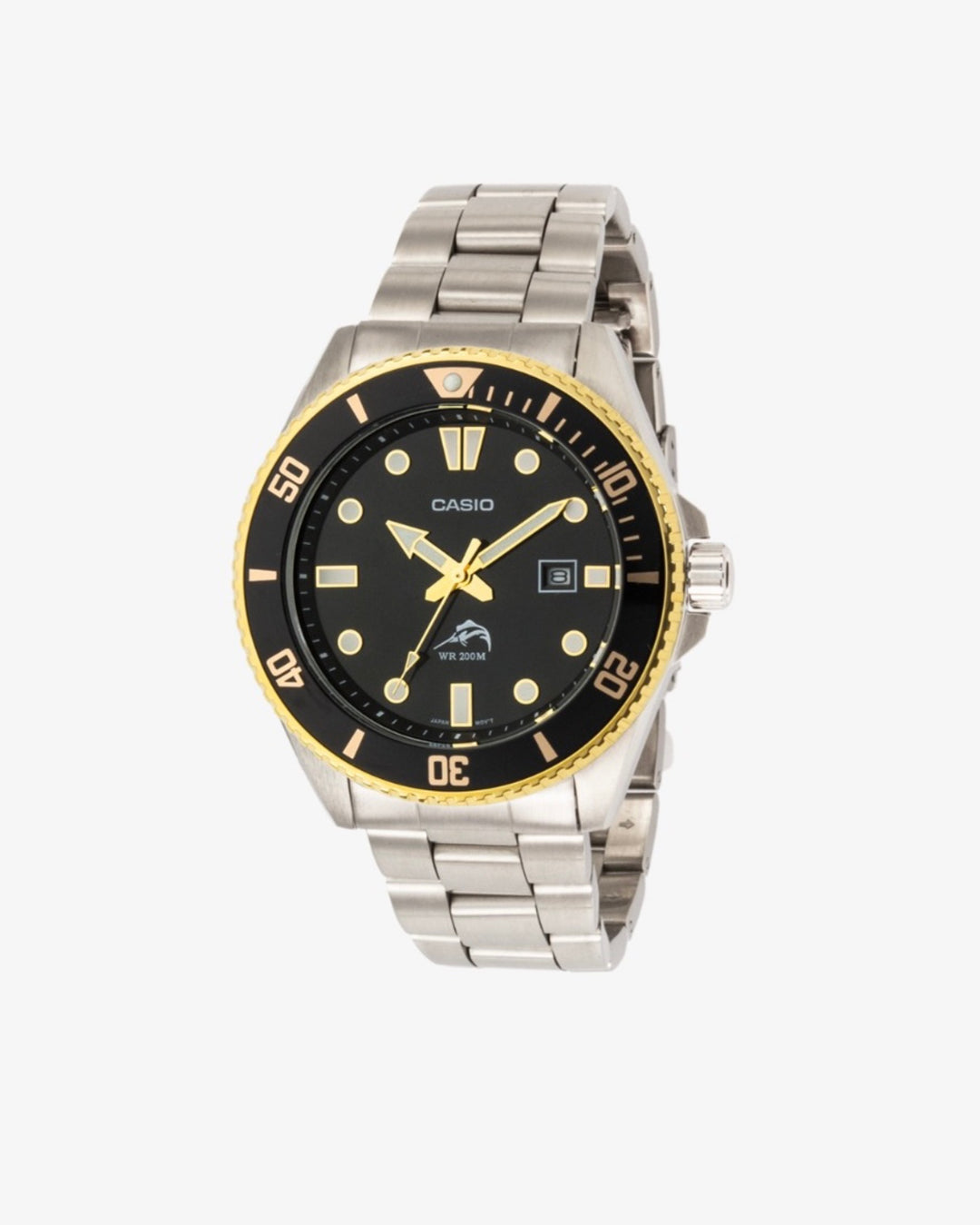 Casio MDV106DD-1A1 Watch with Gold dial