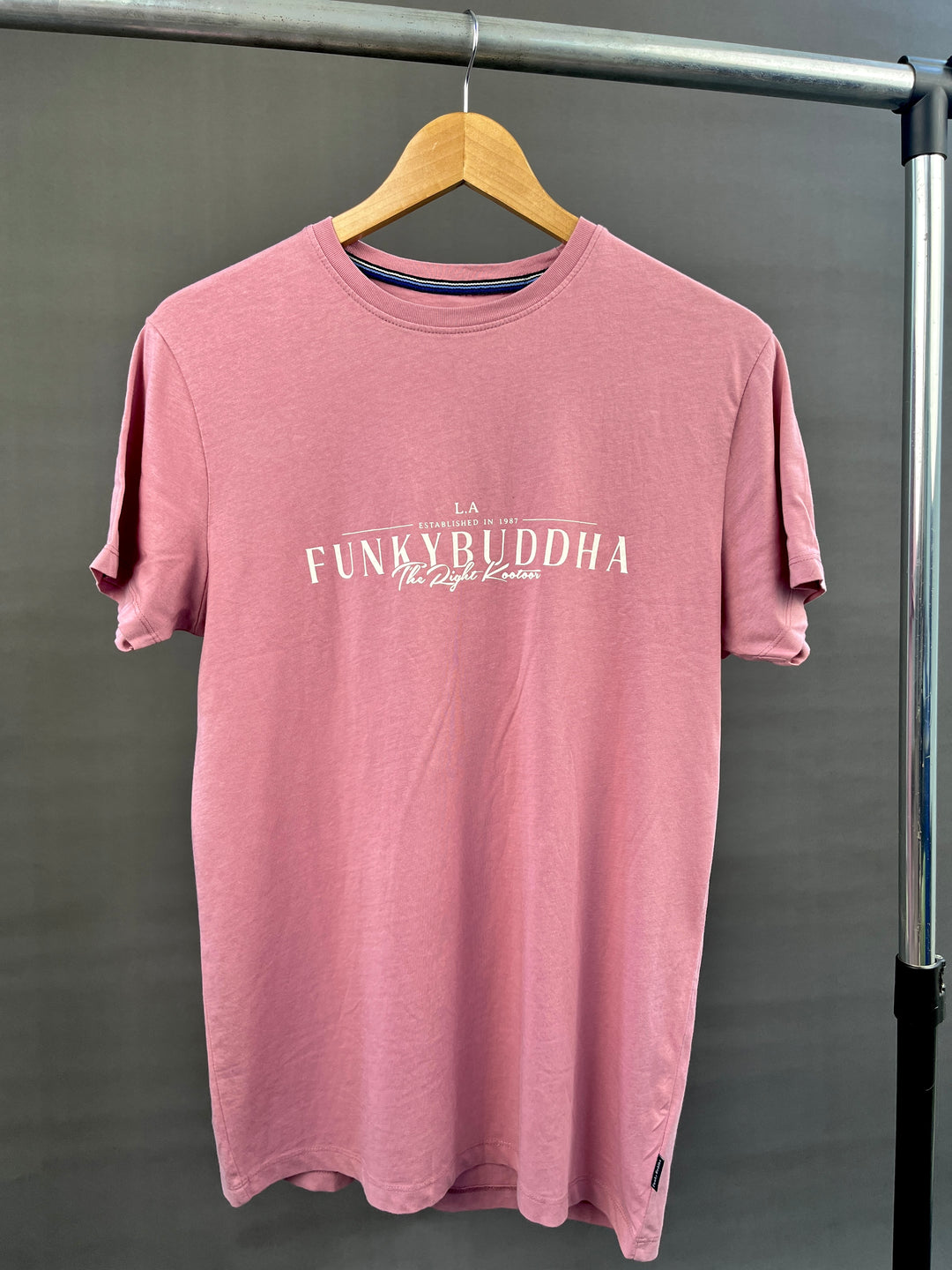 Funky Buddha slogan t-shirt
