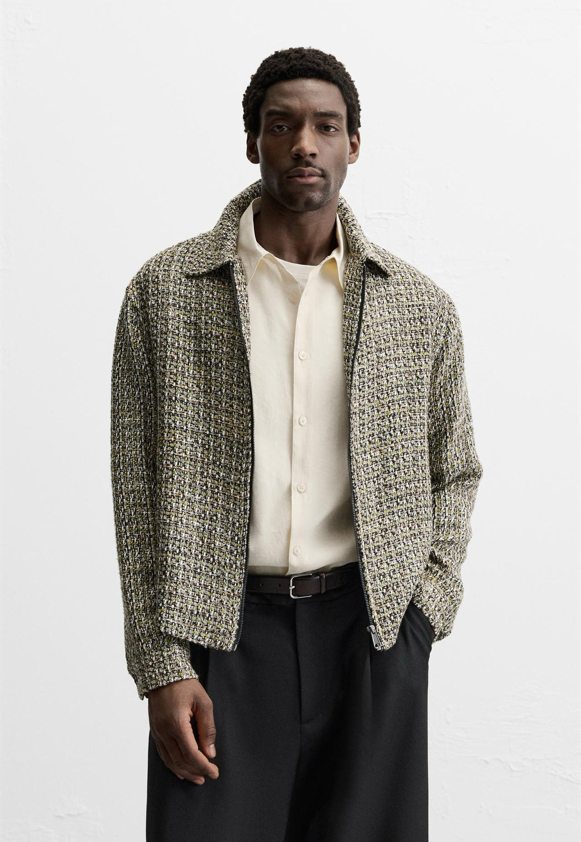安心★関税込み★ZARA★TEXTURED ZIP-UP OVERSHIRT ZARA TEXTURED ZIP UP OVERSHIRT – Garmisland