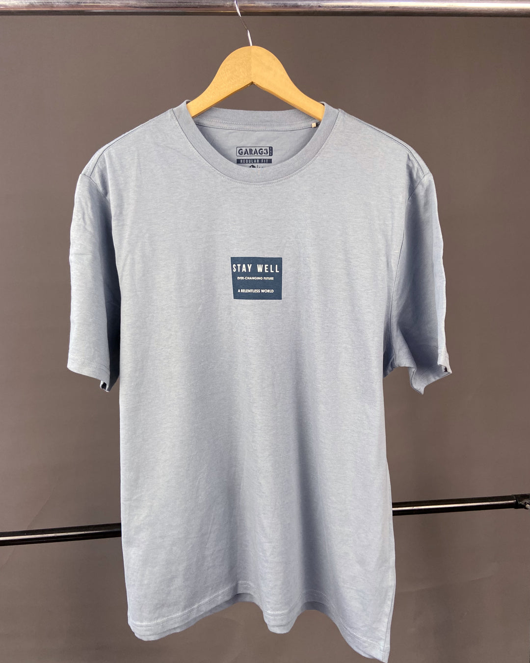 Garage stay well t-shirt