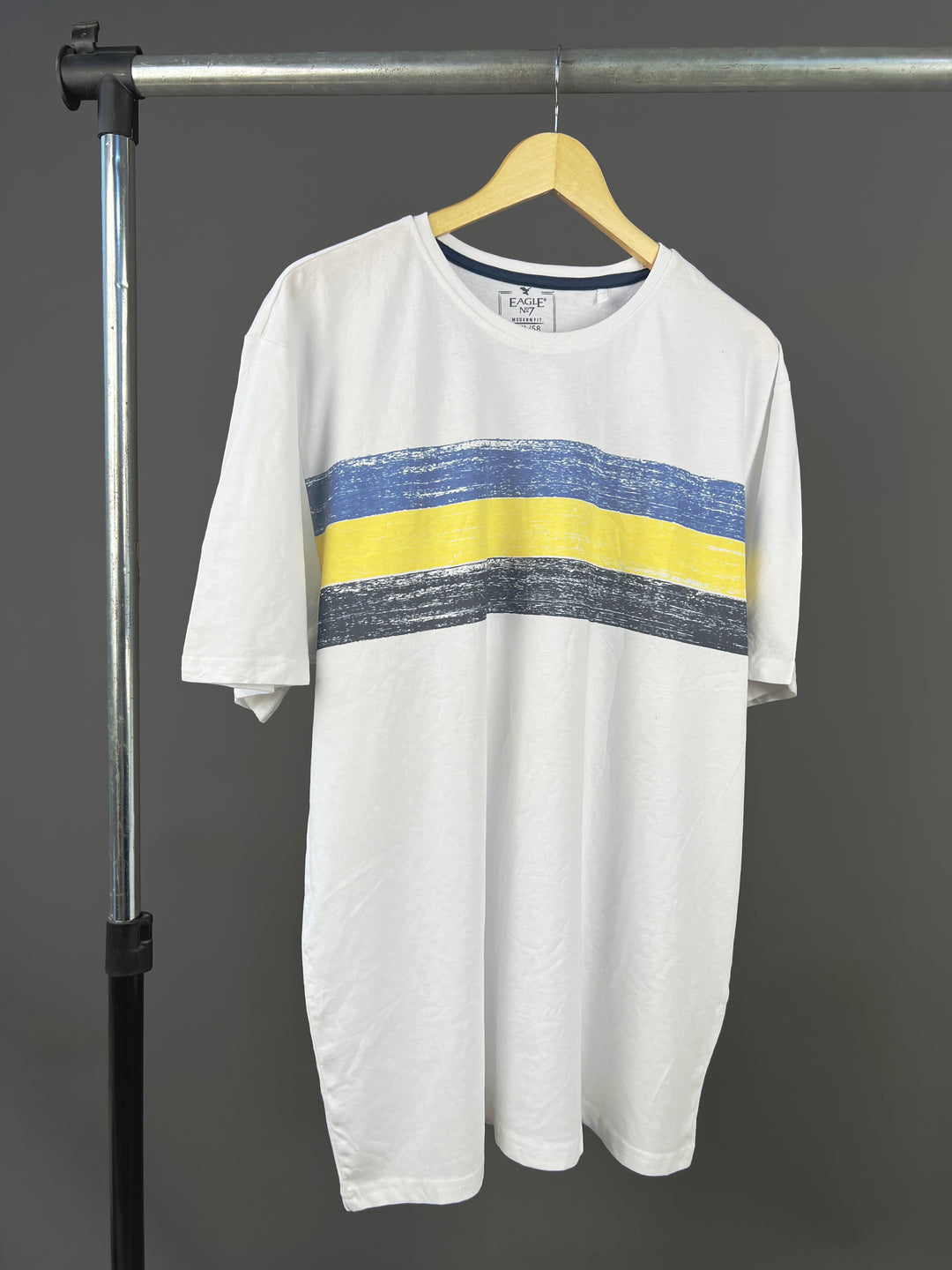 Eagle triple bar stripe t-shirt