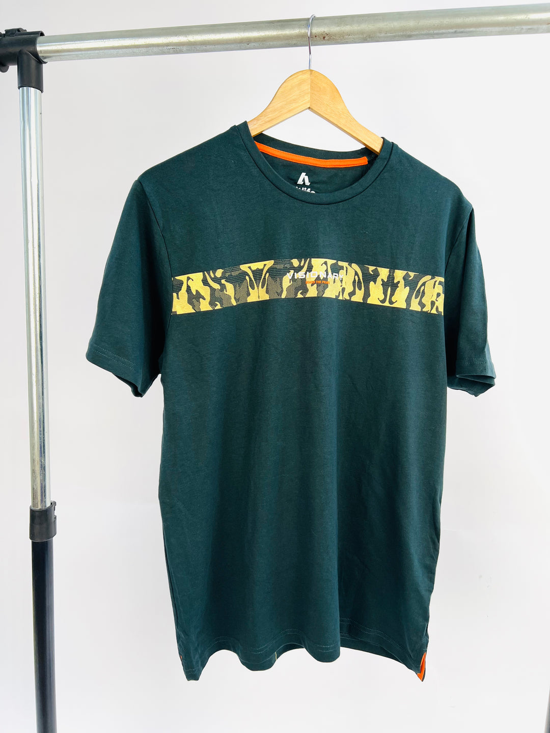 Altlife Visionary Camo T-shirt in green