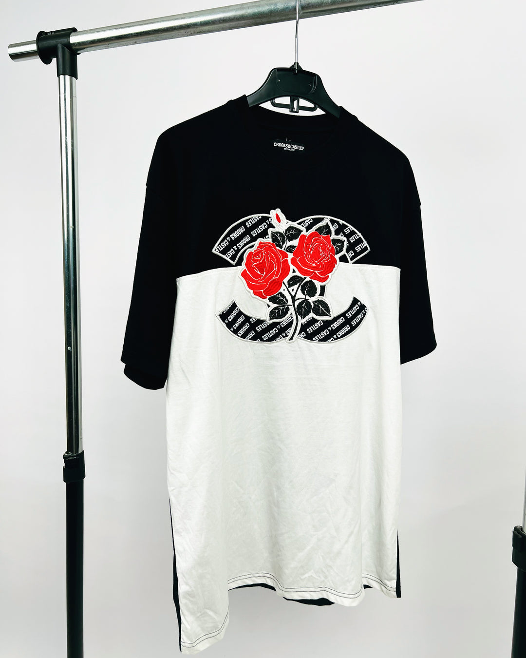 Crooks & Castles Block rose T-shirt
