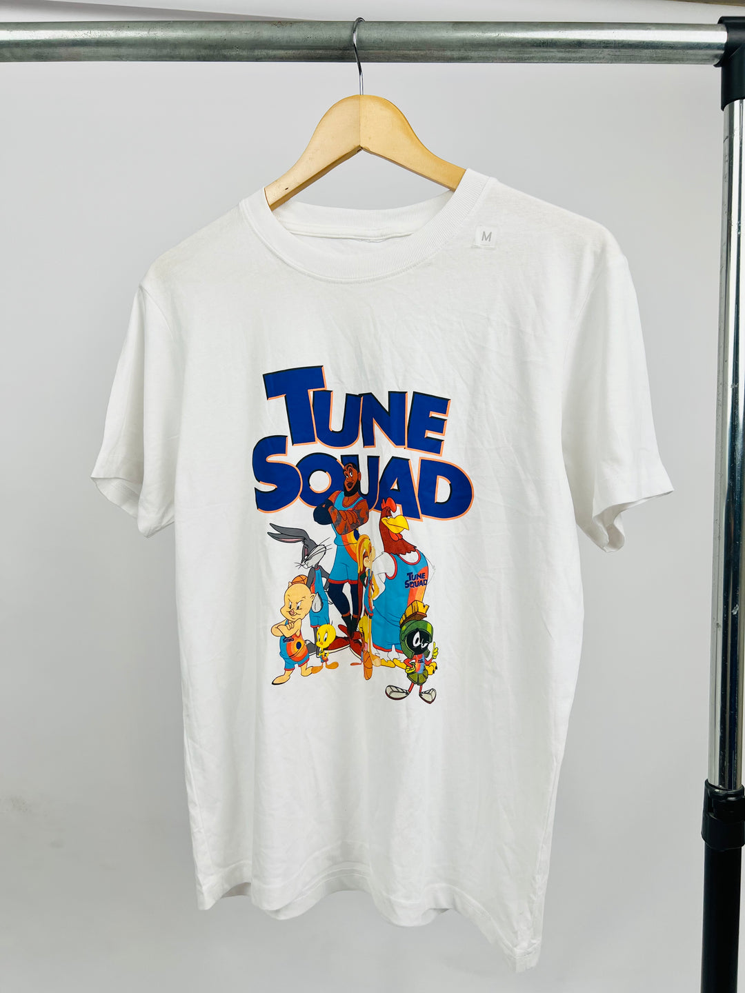 Tune Squad Print T-shirt in white