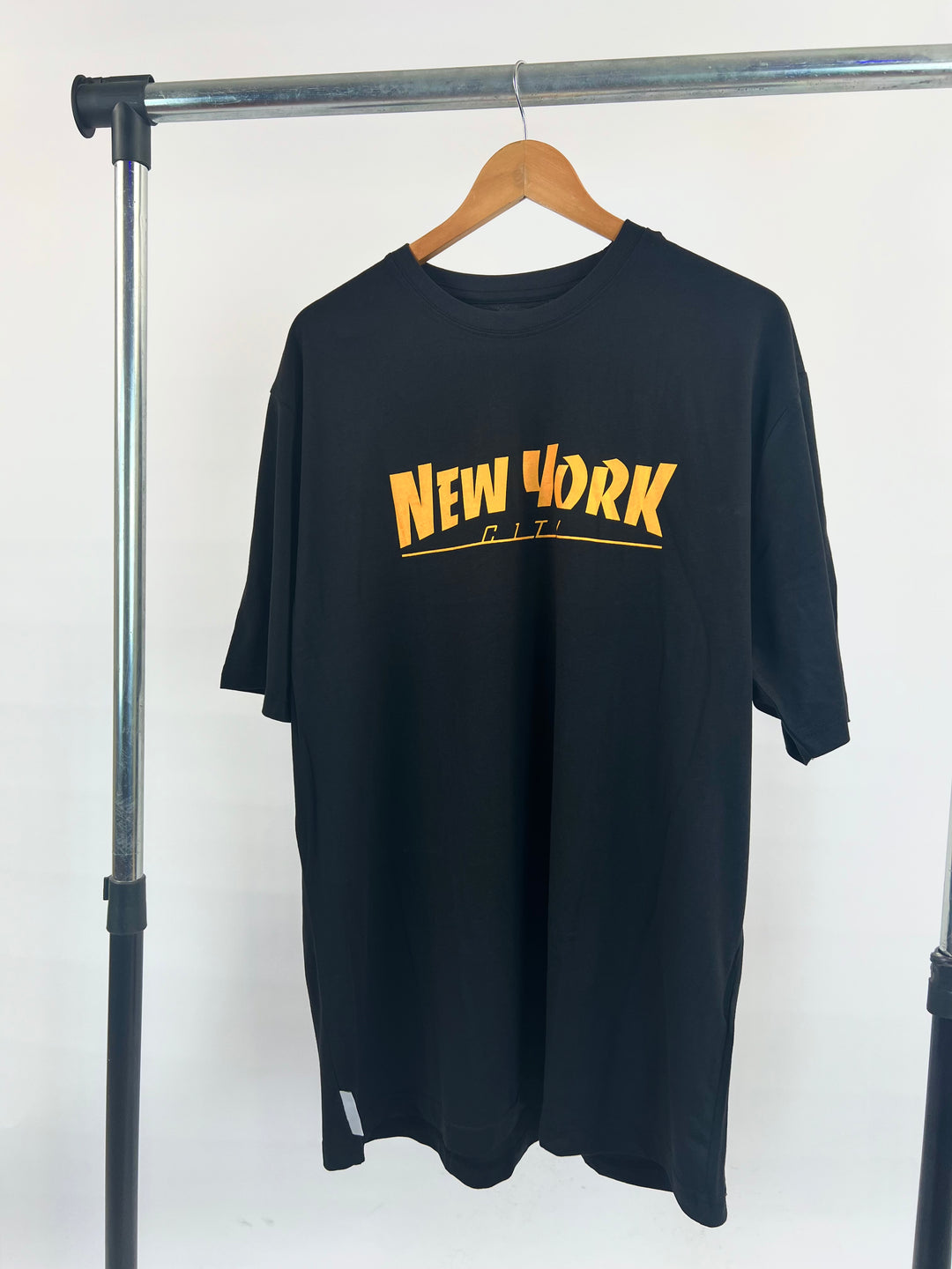 LMTD New York print T-shirt in black