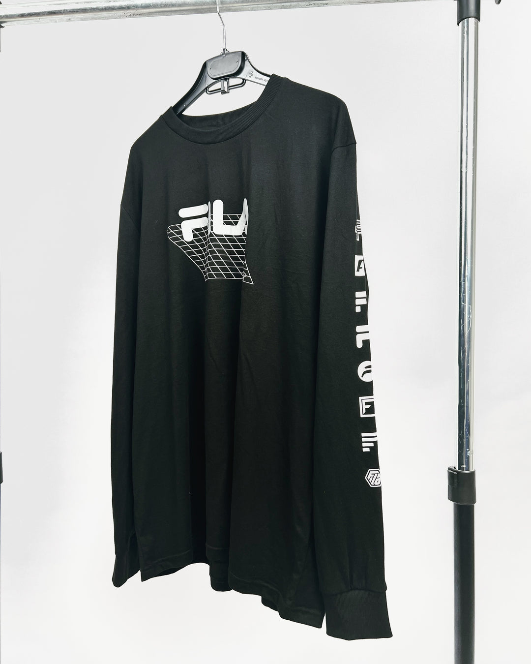 FILA Longsleeve T-shirt in black