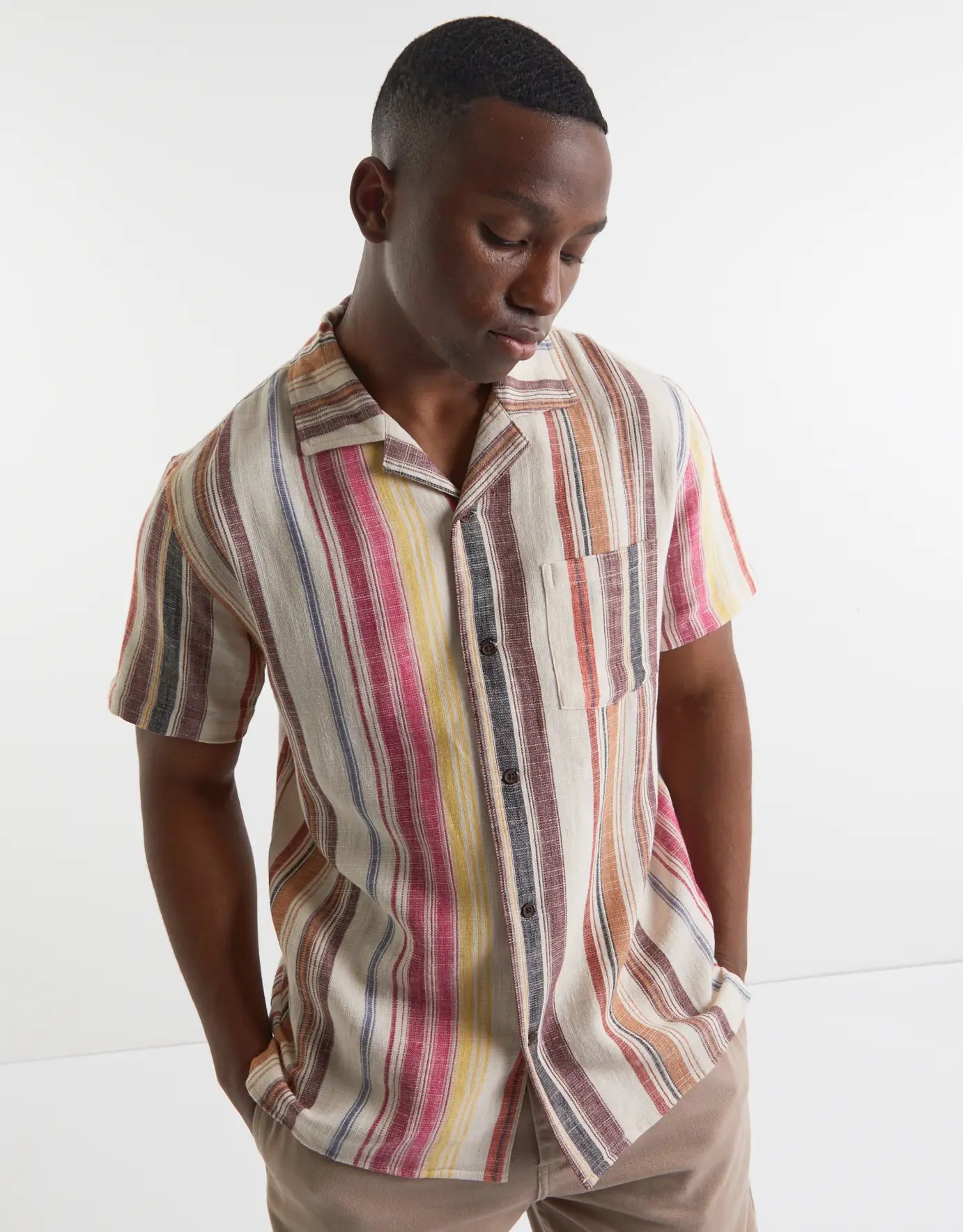 Urban outfitters striped clearance shirt