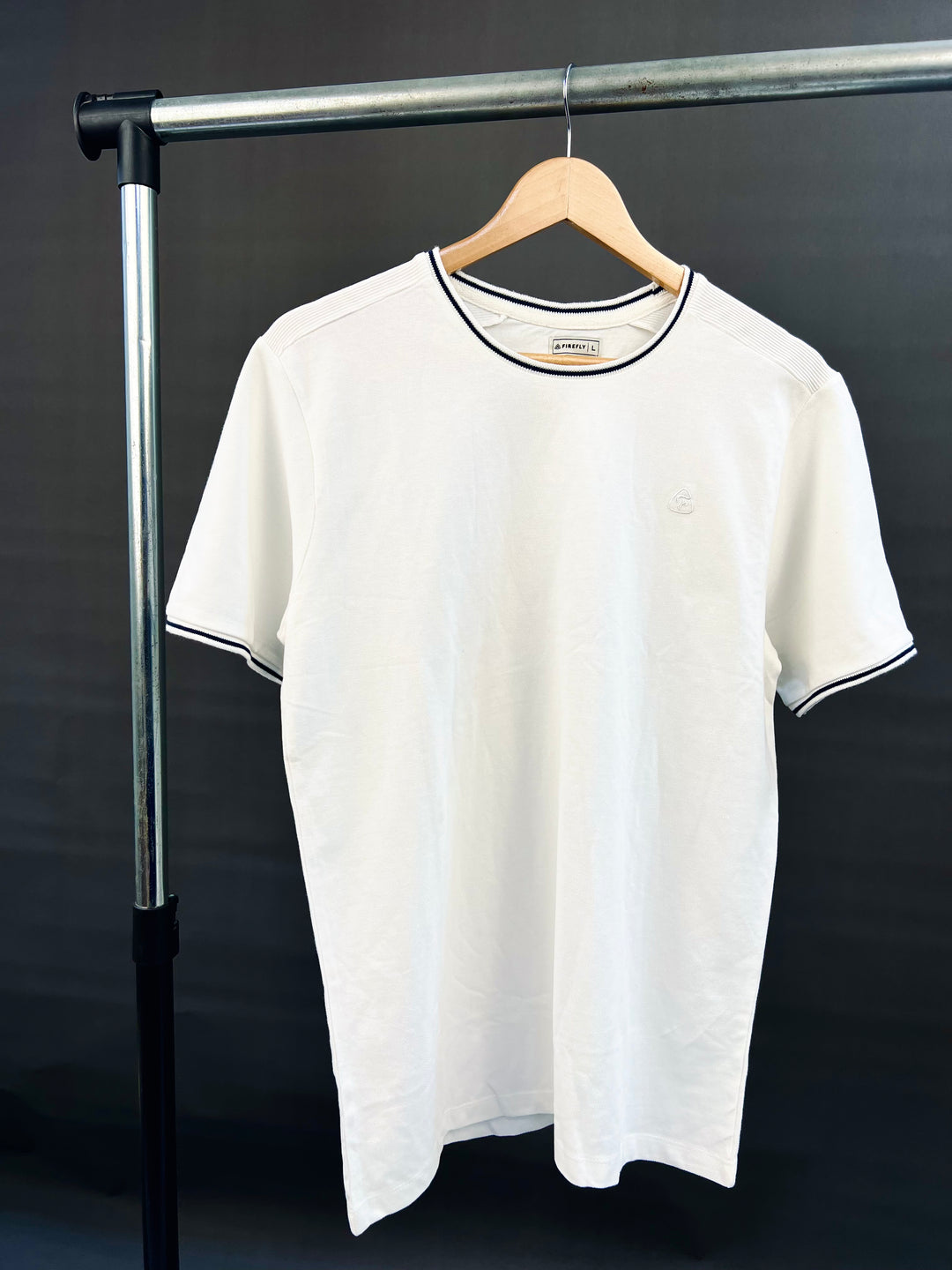 Firefly Ringer T-shirt in white