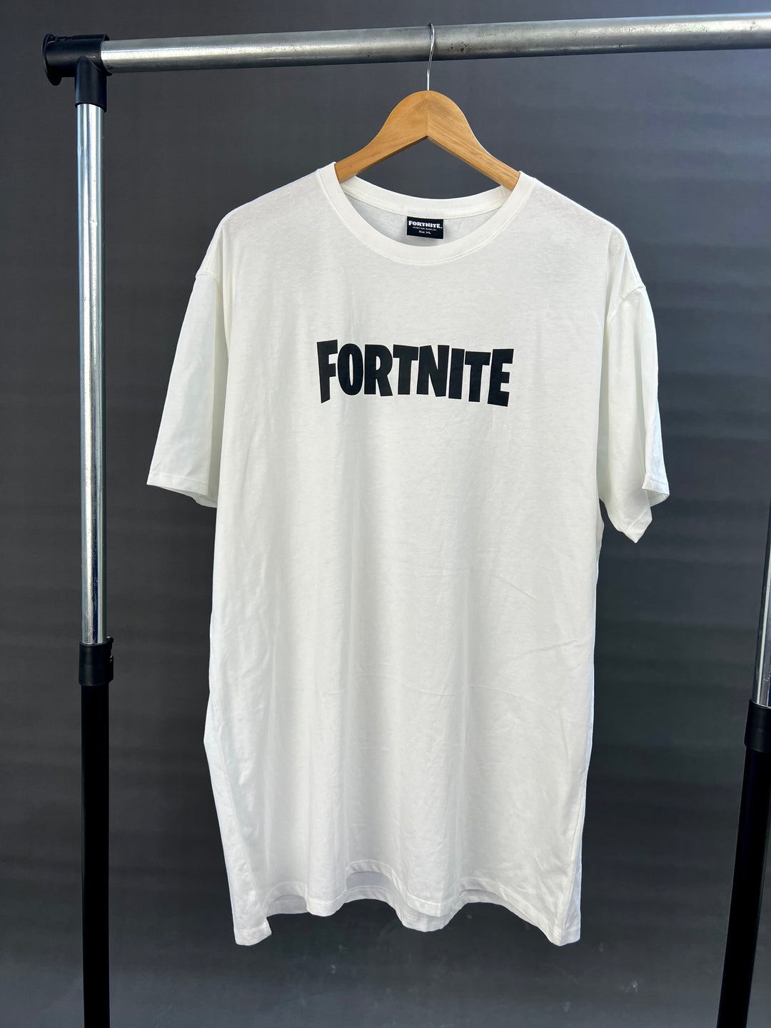 Fortnite text print logo t-shirt