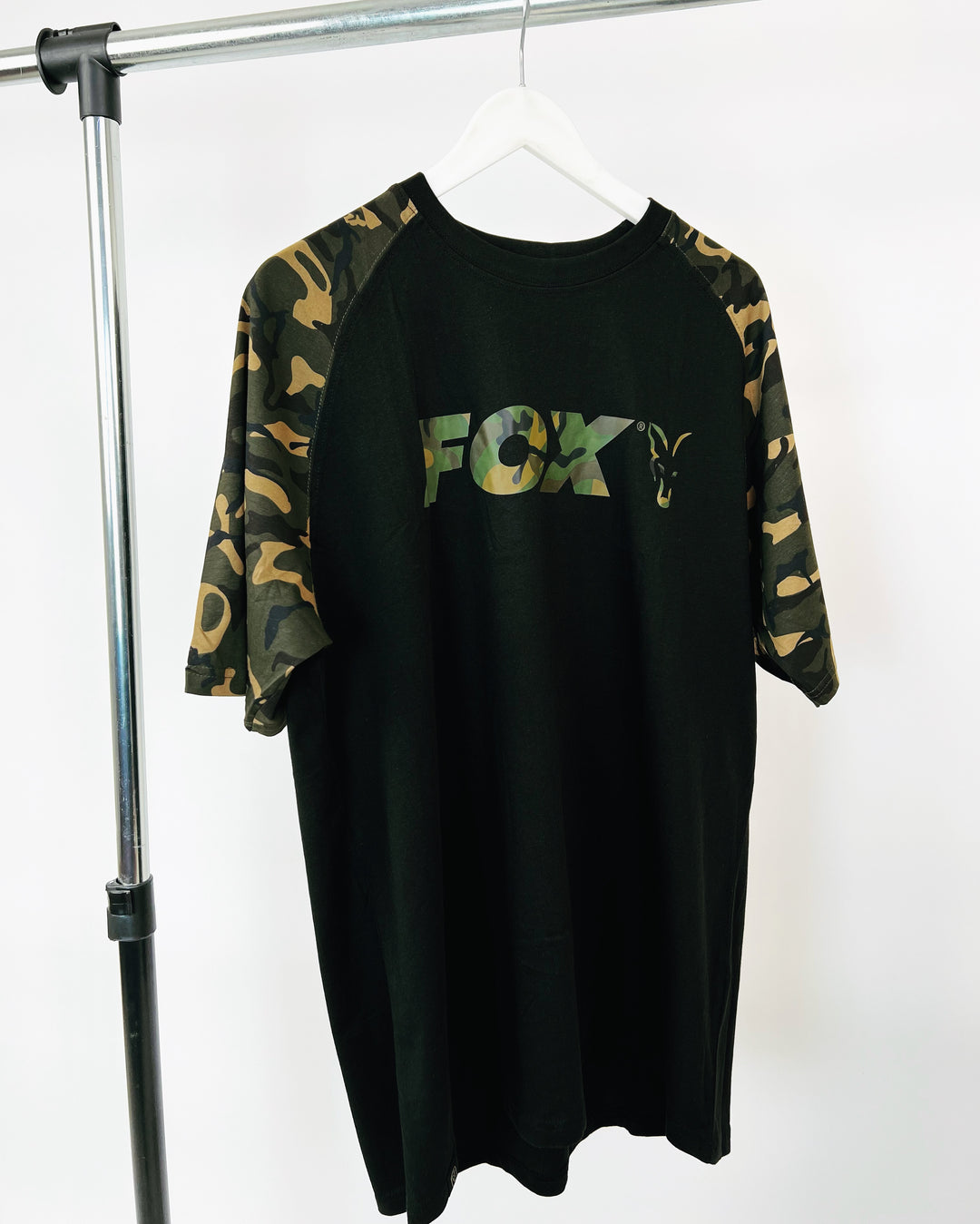 Fox Raglan Camo T-shirt