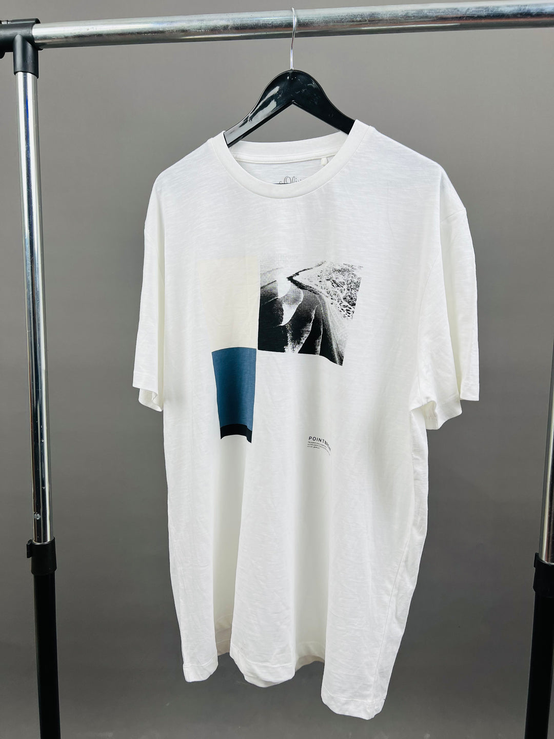 S. Oliver Print T-shirt in white