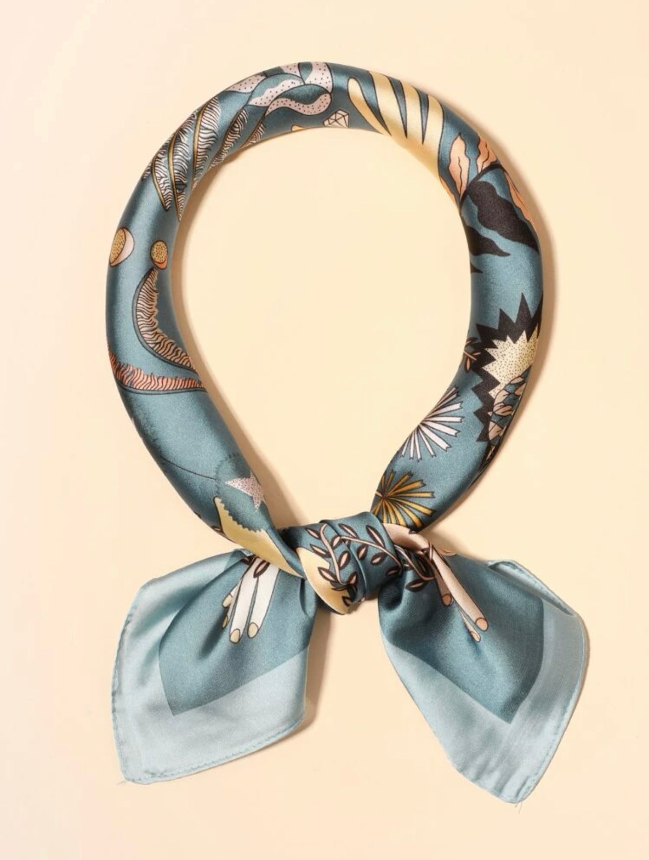 Manuba Print Silk Bandana main image 1