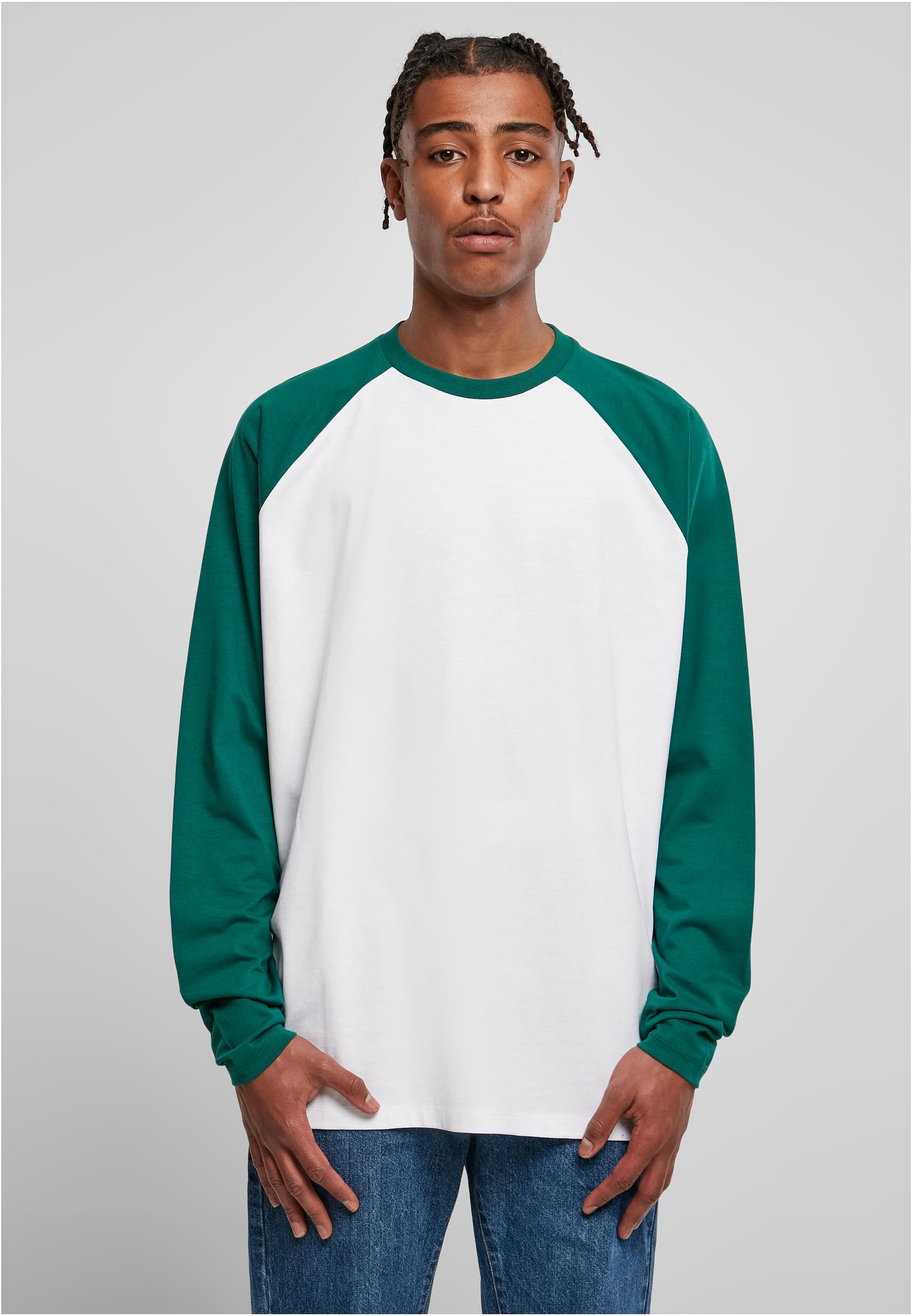 Organic Raglan Long Sleeve Shirt - AOP+