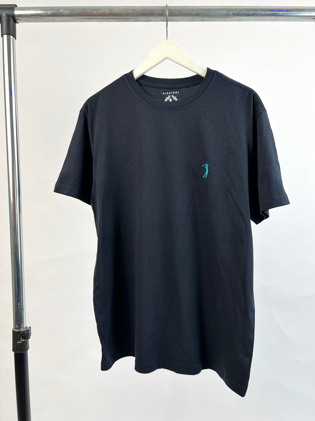 Aleatory t-shirt in blue