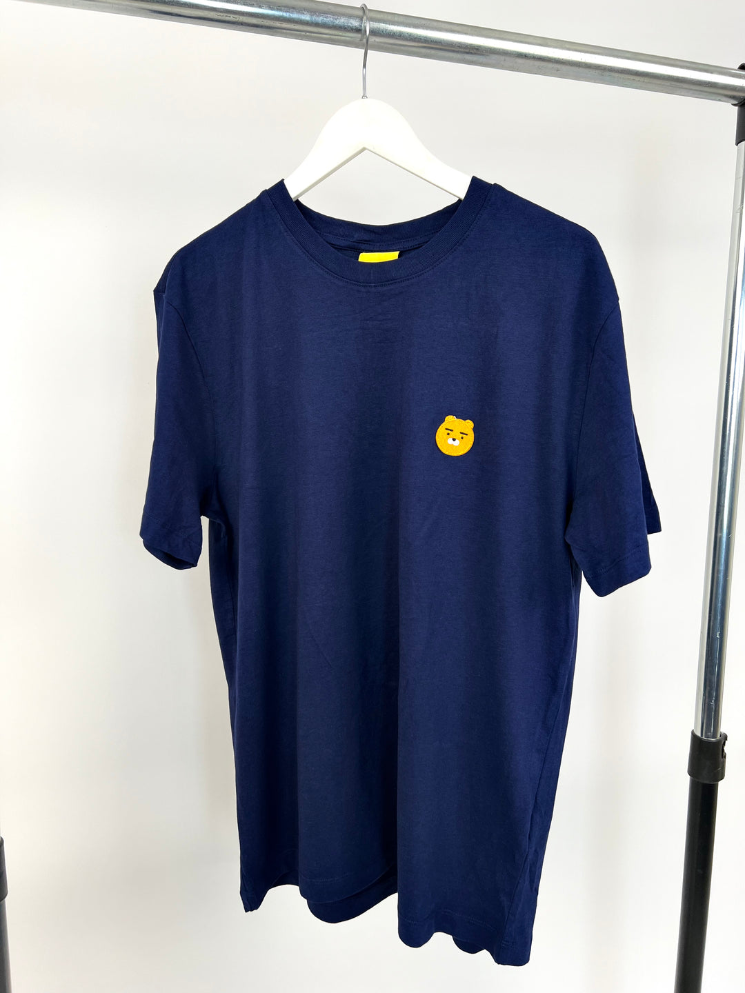 KAKAO bear patch T-shirt in navy