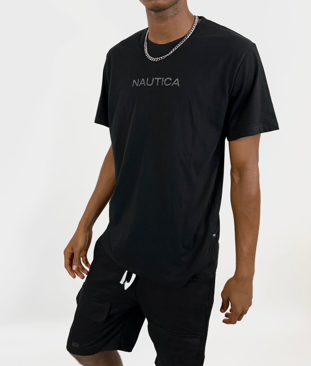 Nautica logo print t-shirt