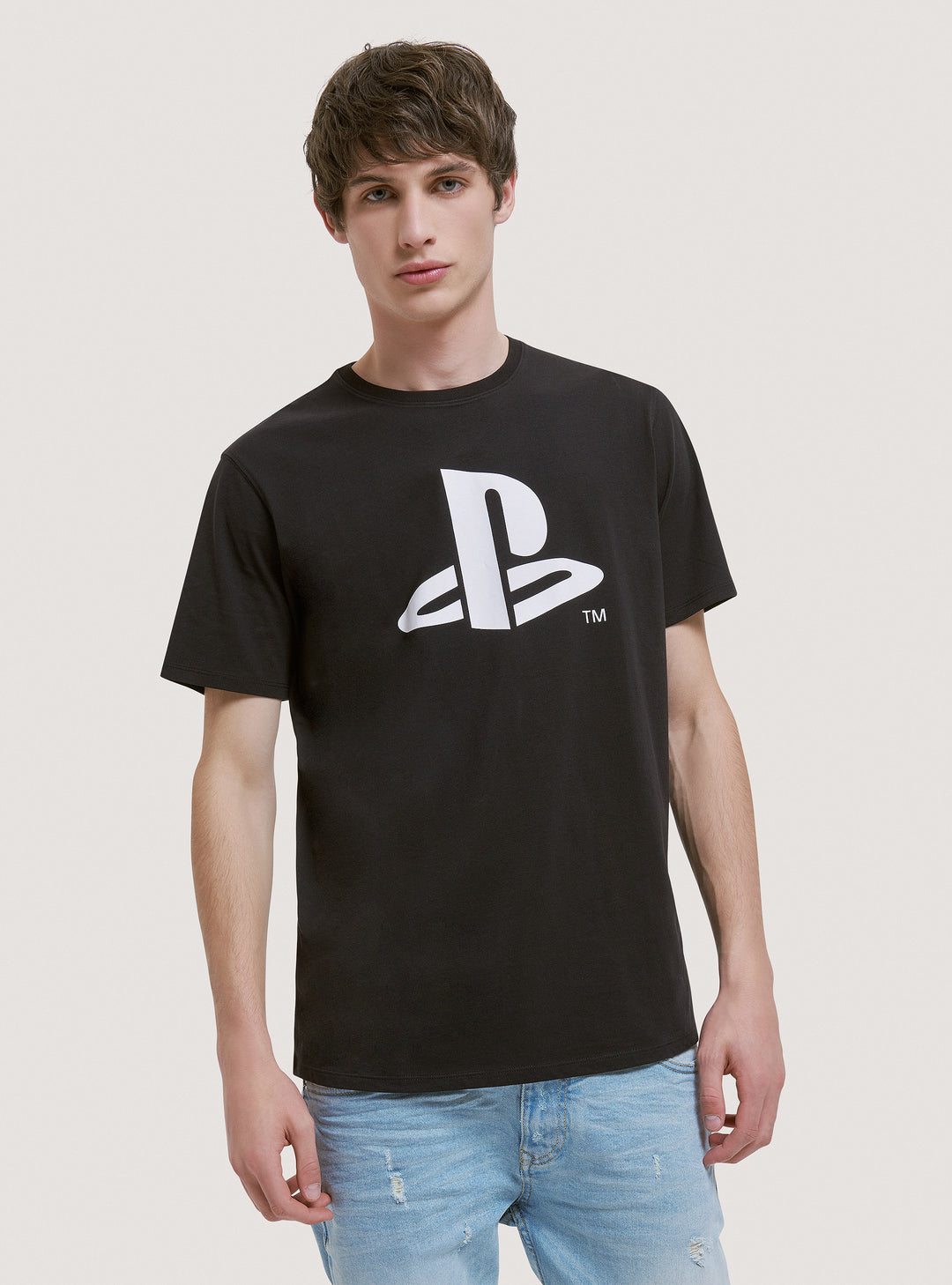 Alcott Front print PlayStation T-shirt