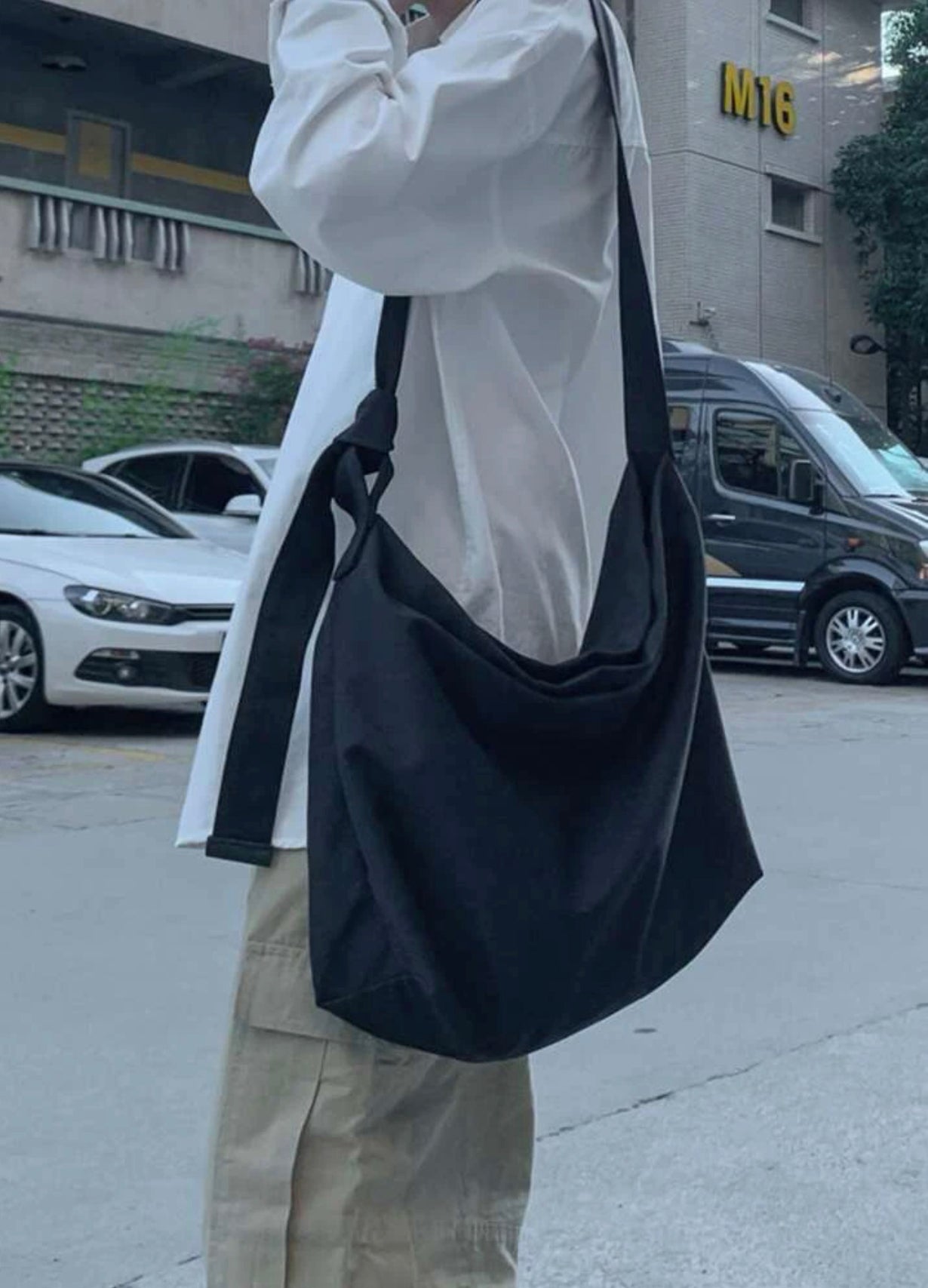 Minimalist hobo bag Clearance