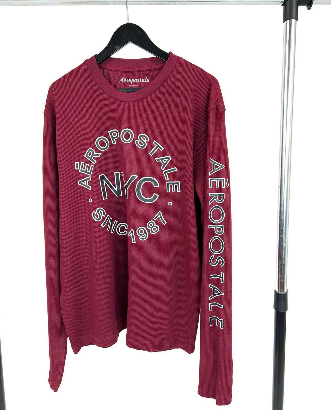 Aeropostale Longsleeve Textured T-shirt