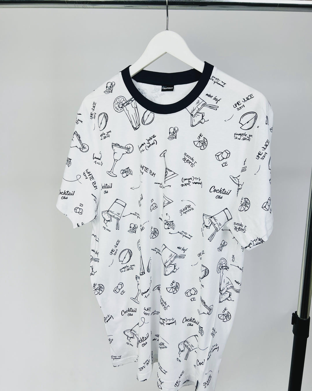 Yamamay AOP T-shirt in white