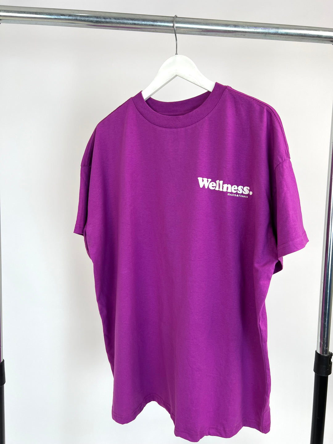 IBODY Oversized Wellness T-shirt in Lilac