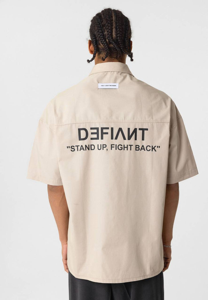 Essence of Life Defiant Shirt in stone