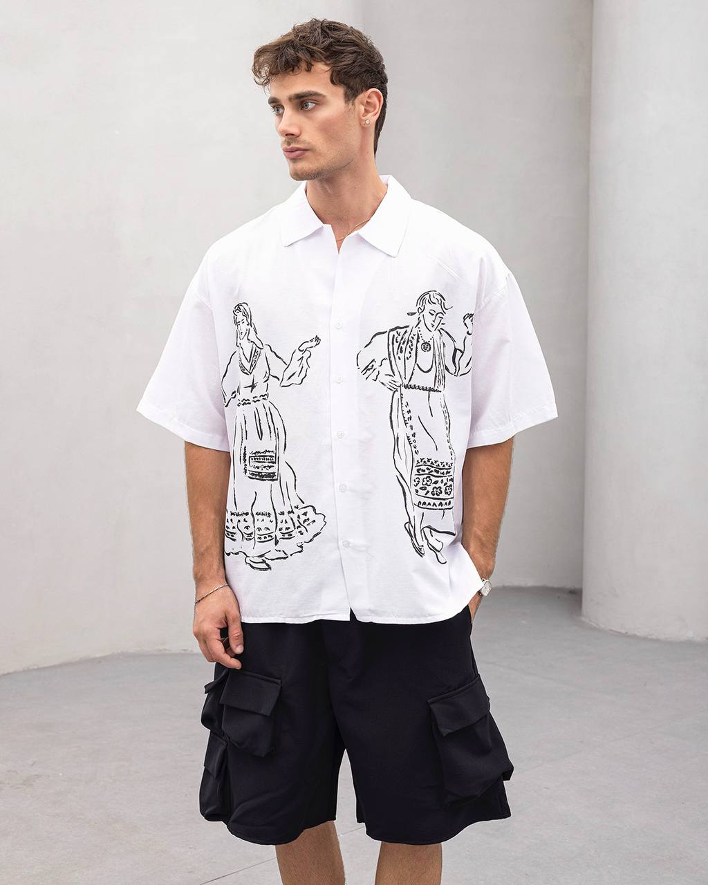 2morrow Terra Art Shirt in white