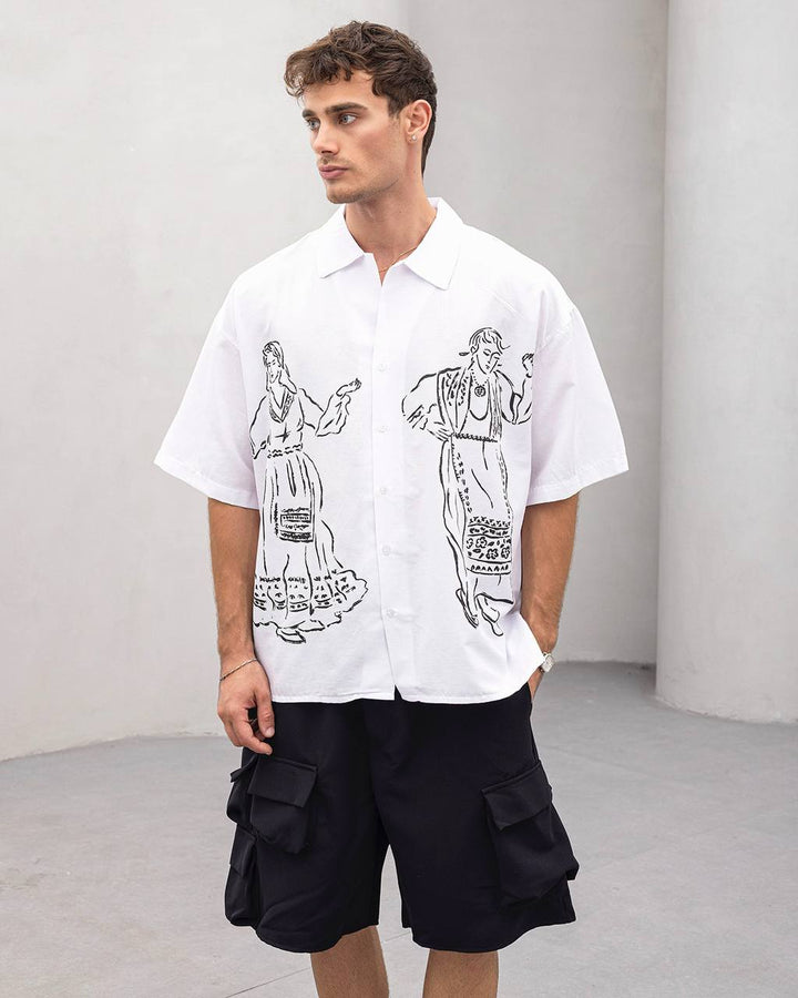 2morrow Terra Art Shirt in white