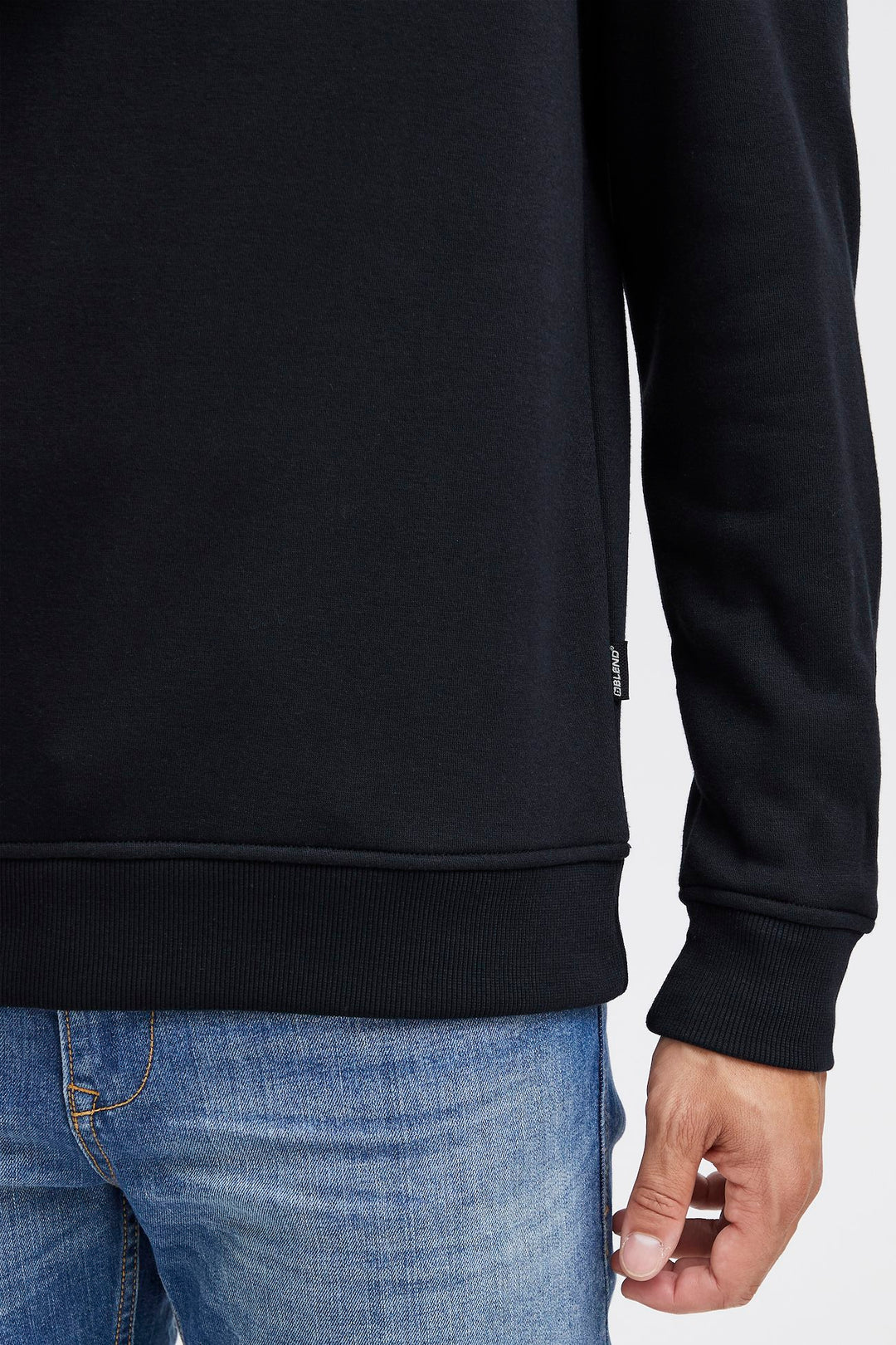 Blend Sweatshirt with patch logo