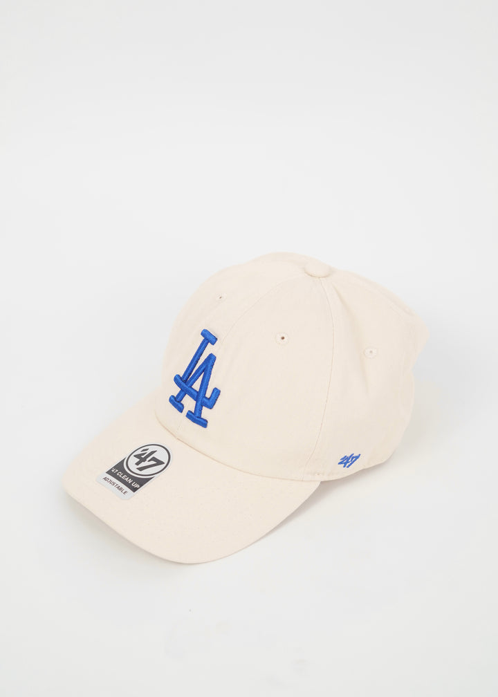 LA Baseball Adjustable Cap in Cream