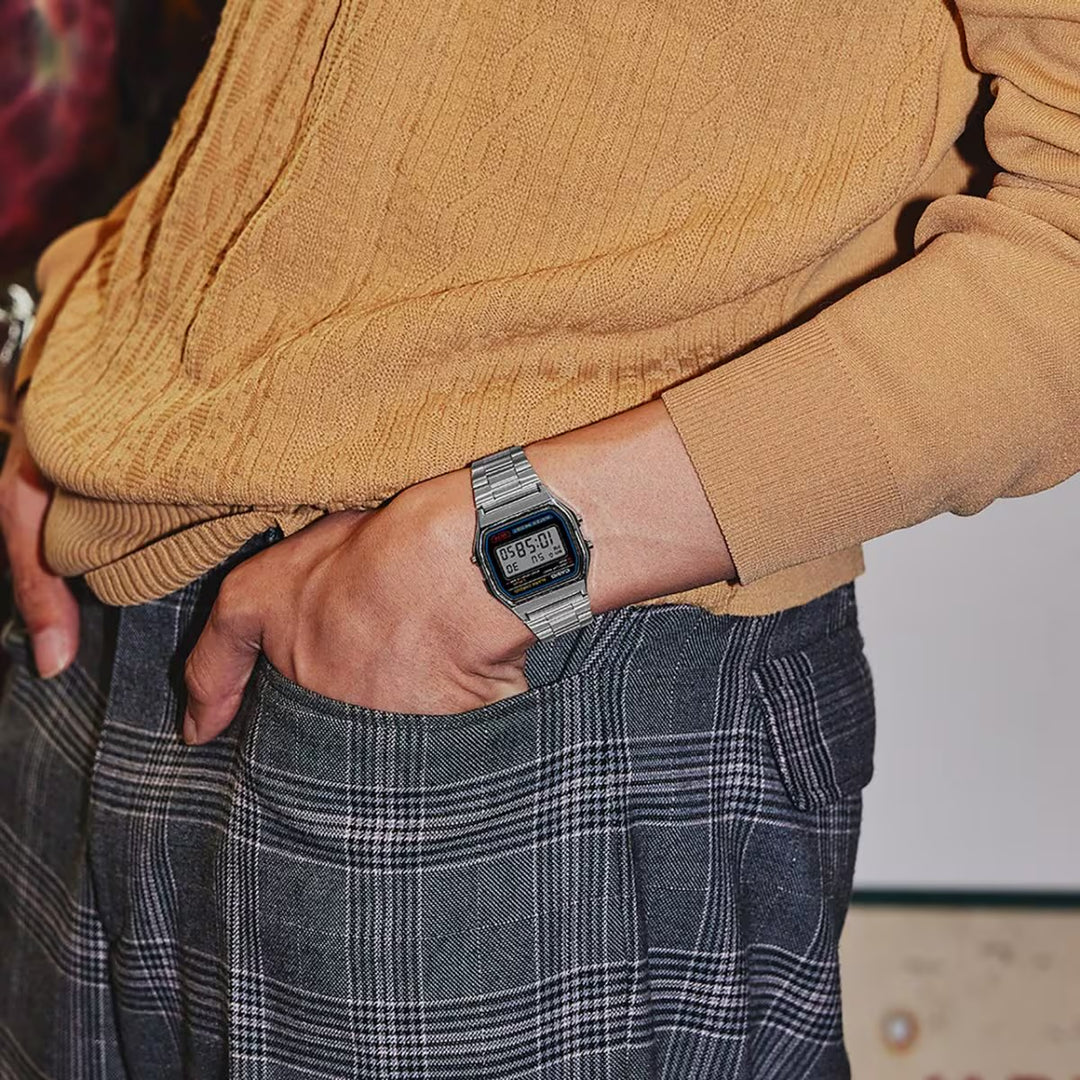 CASIO VINTAGE A158WA-1 in silver