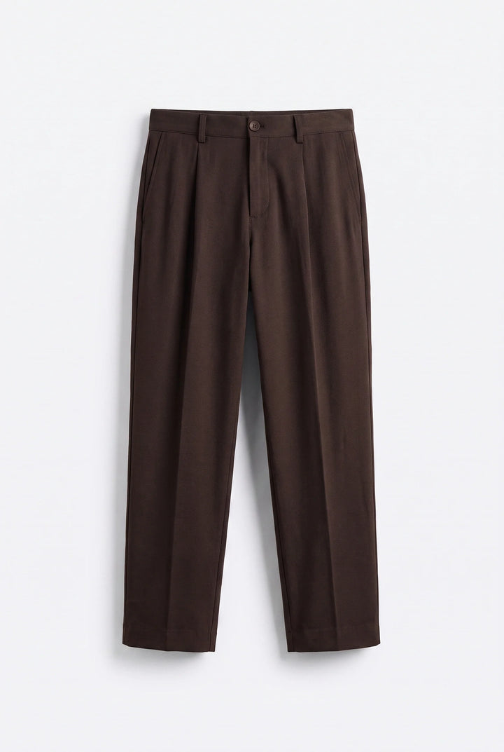 Giesto formal pants in brown