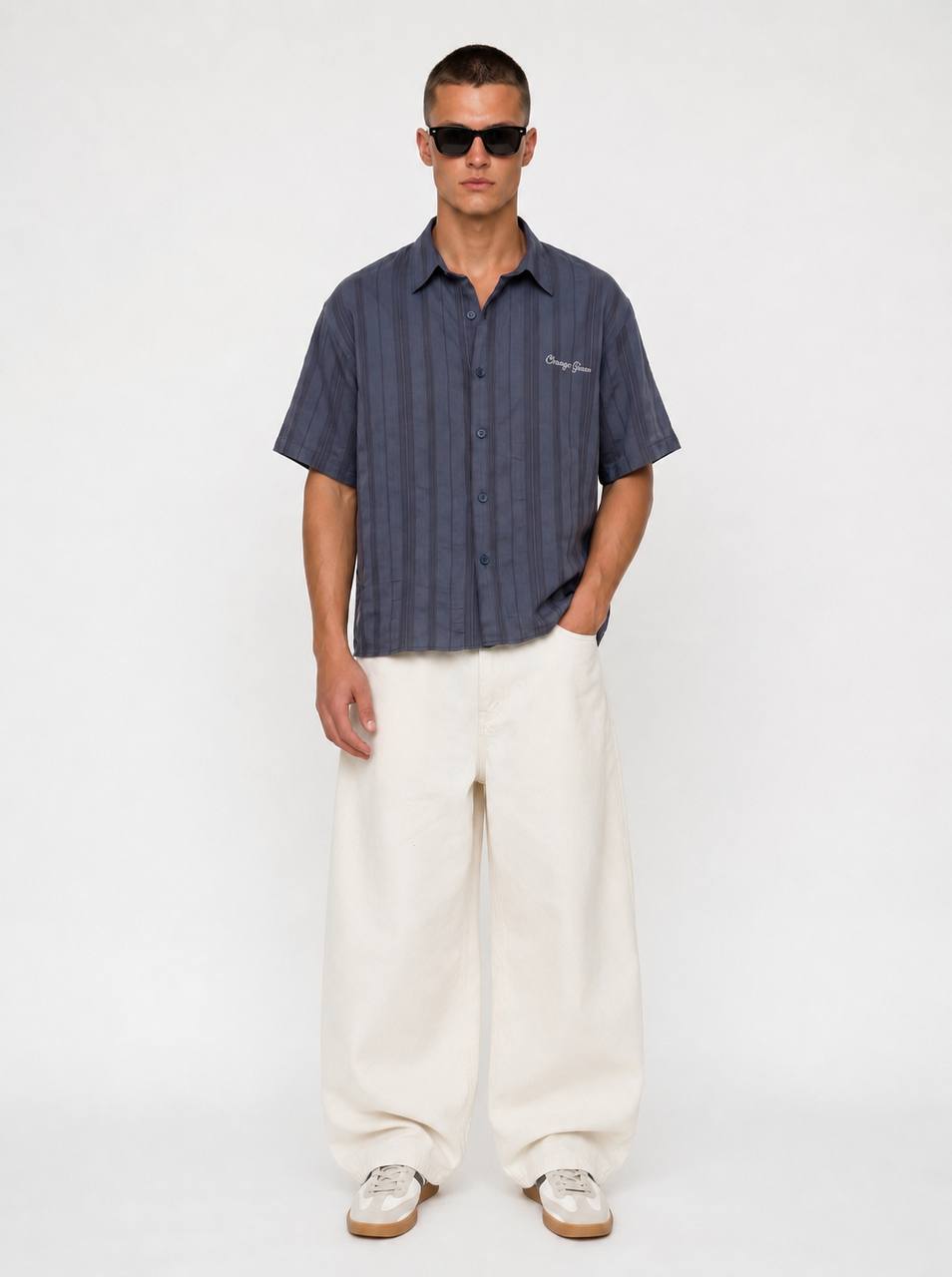 Essence of Life Ravage Studios Striped Shirt