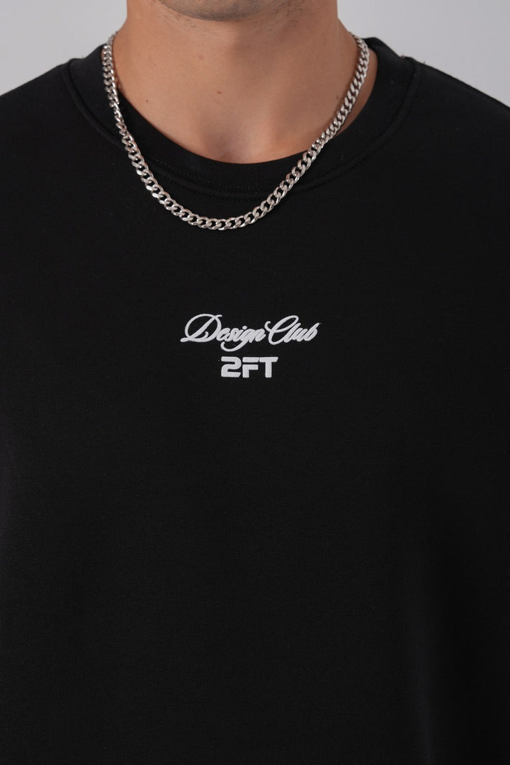 2512 Design Club Backprint Sweatshirt in Black