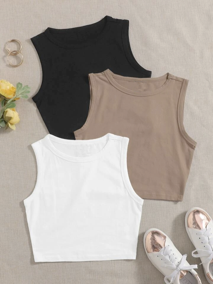 Chase conch wear sleeves crop top in beige