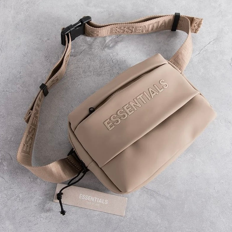 Essentials cross bags in cream