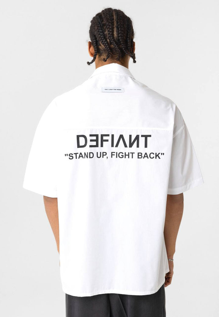 Essence of Life Defiant Shirt in white