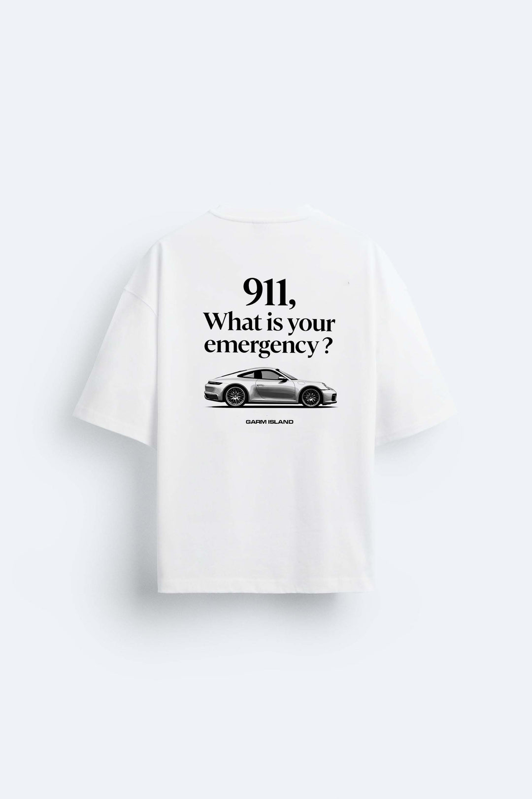 Garm Island 911 T-shirt in white
