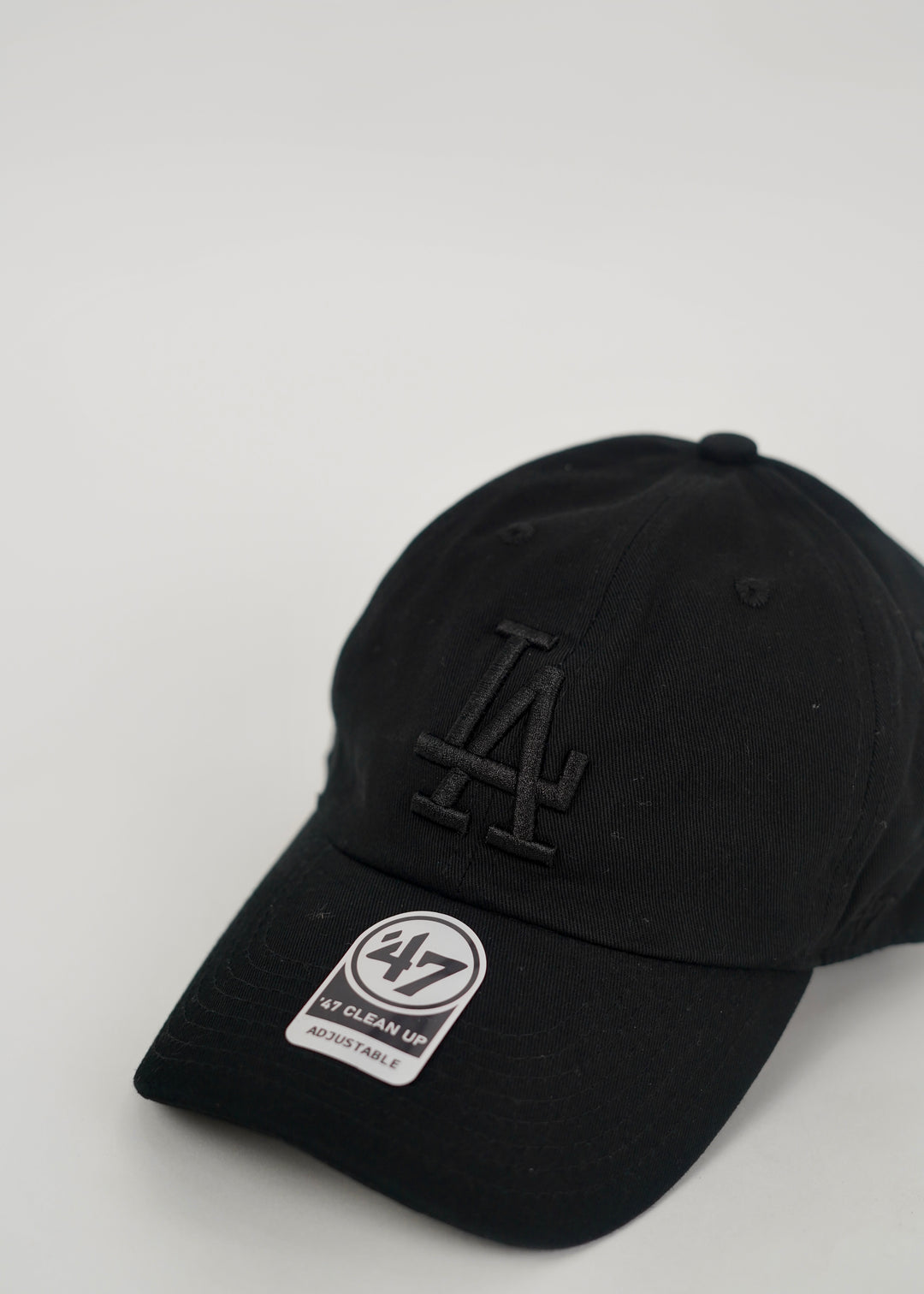 LA Baseball Adjustable Cap in Black