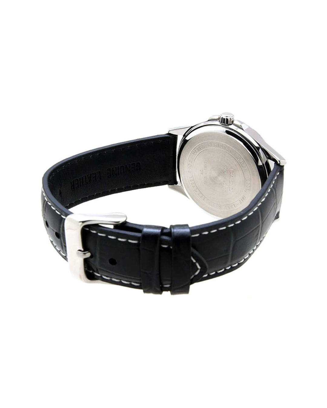 Casio MTP-1381L-1AVDF Black Leather Watch