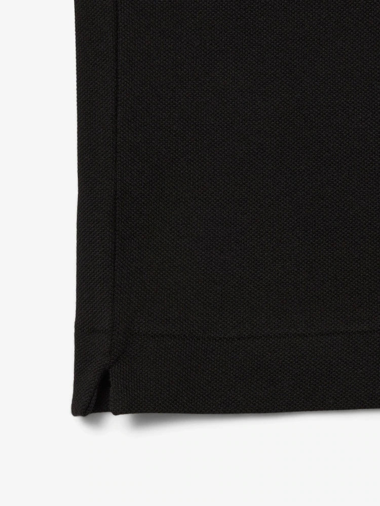 Lacoste Tipped Short Sleeve Polo Shirt in Black