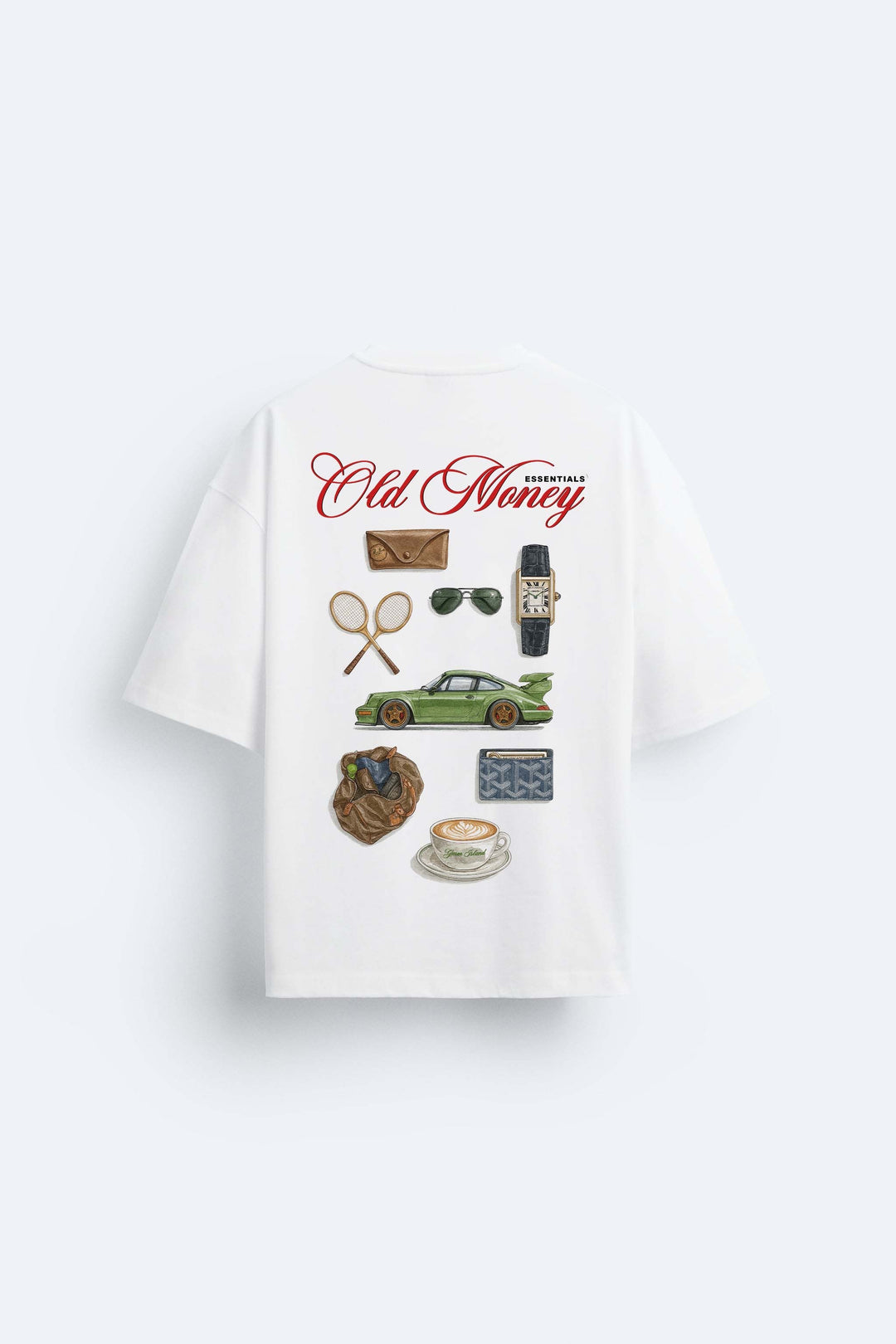 Garm Island Old Money Backprint T-shirt