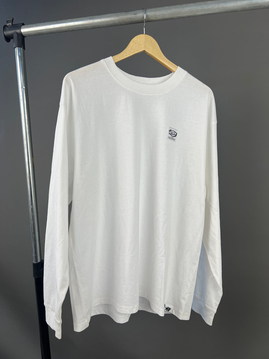 Review Longsleeve T-shirt in white