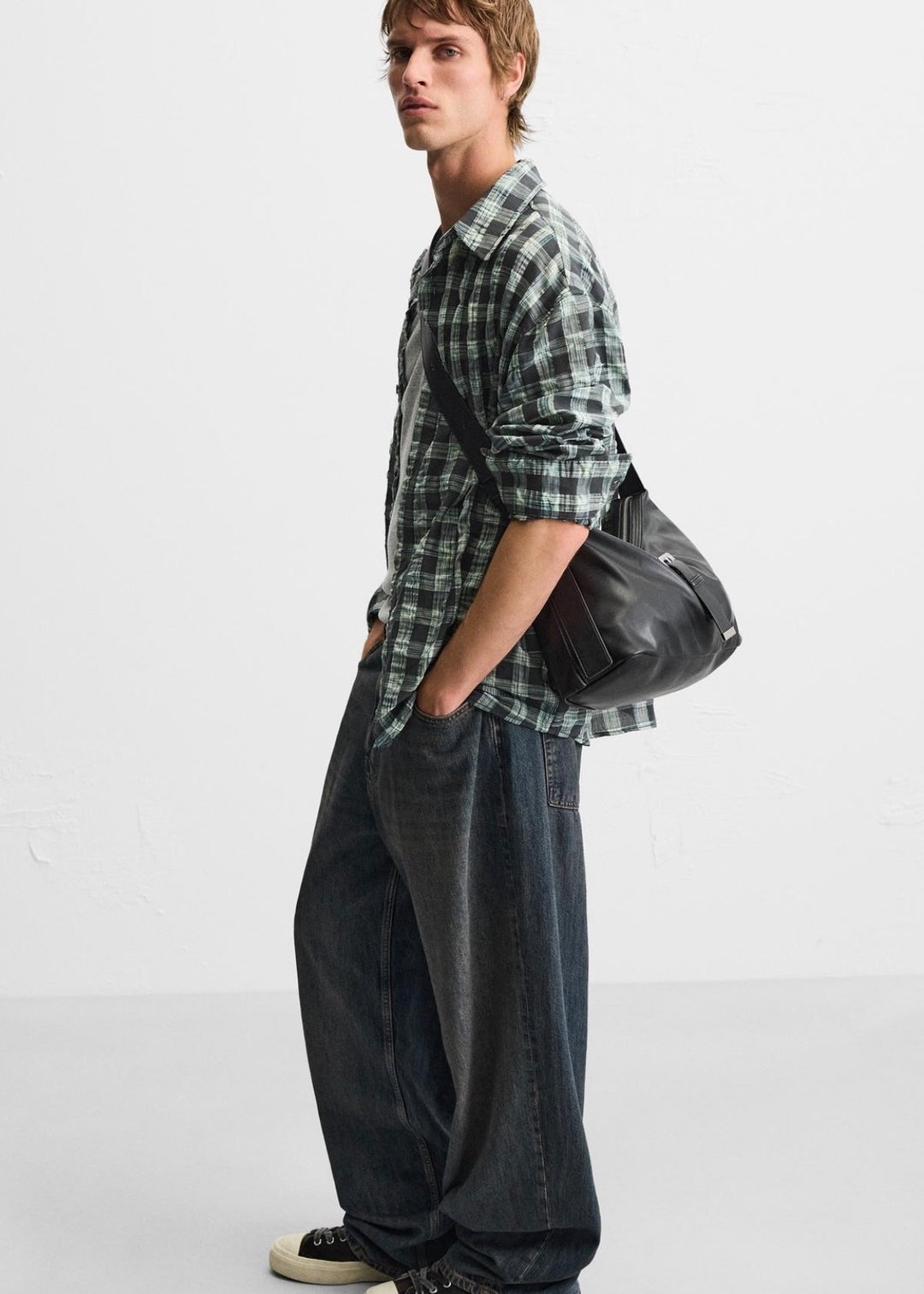 Zara Buckle Sling Bag