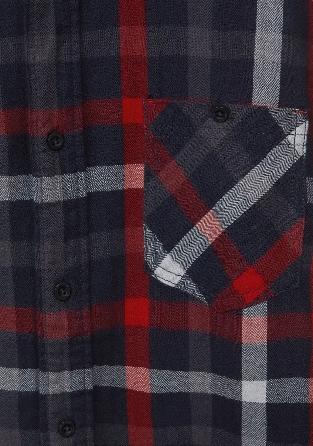 Street One Men plaid shirt in red and blue