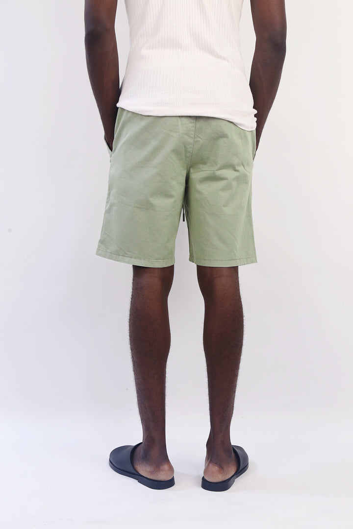 Difransel Cotton Shorts in Green