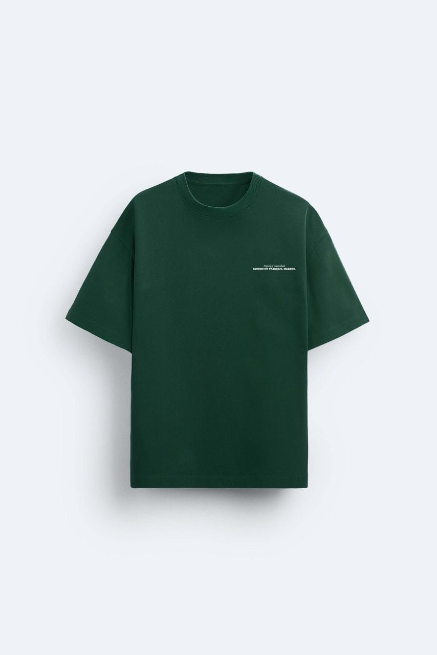 Garm Island Pardon Backprint T-shirt in green